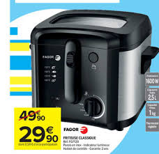 Offre Friteuse Classique Fagor Chez Carrefour Market