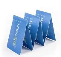 Etiqueta de ticket de papel RFID Sistema de boletos RFID ...