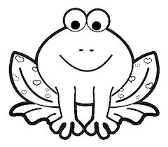 Hooray for happy heart's day! Valentine S Day Frog Coloring Page Coloring Page Book For Kids