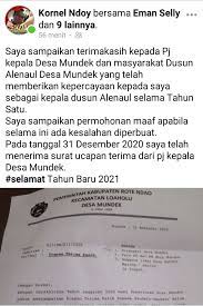 Surat ucapan terima kasih untuk mantan. Perangkat Desa Mundek Terima Ucapan Terima Kasih Kades Mundek Yang Dipilih Tidak Pernah Dilantik Sindo Ntt