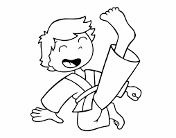 Antiestrés, cráneo y un poco incluso aterrador. Dibujo De Salto Y Patada Pintado Por En Dibujos Net El Dia 17 06 15 A Las 20 26 27 Imprime Pinta O Colorea Tus Propios Dibujos