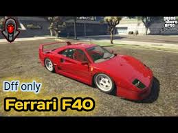 Ferrari mod gta sa android only dff. Ferrari F40 For Gta Sa Android Dff Only Sa Mods 2021 Youtube
