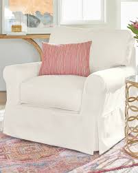 Clara Slipcovered Chair Grandin Road Slipcovers For Chairs Slipcovers Dining Room Chair Cushions