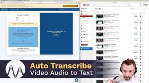 We transcribe interviews, audio & video with high quality standards. How To Automatically Transcribe Video Convert Audio To Text Youtube