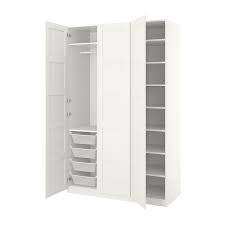 Pax White Bergsbo White Wardrobe 150x60x236 Cm Ikea In 2020 Pax Wardrobe Ikea Pax Ikea Pax Wardrobe