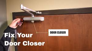The do it yourself resource for homeowners from home improvement professionals. Why Is My Door Slamming Adjust Your Door Closer Youtube