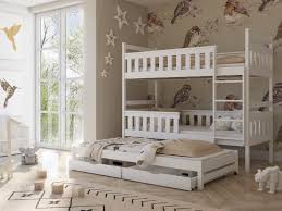 These are a pair of beds that work in conjunction with one. Mack Milo Areli Single 3 Triple Sleeper Bunk Bed With Trundle Reviews Wayfair Co Uk