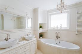If you have a big bathroom, don't hesitate to put a bathtub and closets. How To Choose A Mirror For Your Bathroom Design Seachrome