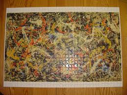 Free delivery for many products! Jackson Pollock Puzzle 1 Tadashi Daiba Flickr