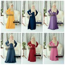 Erti sebenar hari raya aidulfitri. Jubah Plain Kanak Kanak Yang Murah Sedondon Dengan Jubah Ibu