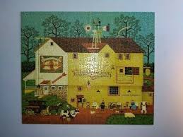 VTG MB Charles Wysocki Dr. Irving Roberts Veterinary Surgeon Puzzle 1000  Pieces