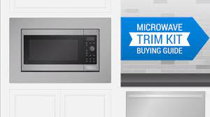 Choose from 11 different power levels, utilizing regular heat, broil, or convection cooking elements all on a crystal clear lcd display. Microwave Trim Kit Buying Guide Youtube