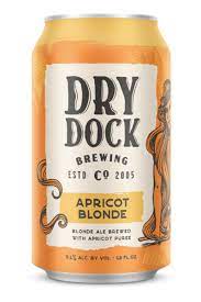 Precisely replicating a dried apricot, delectable fruited blonde stays resilient. Dry Dock Brewing Apricot Blonde Drizly