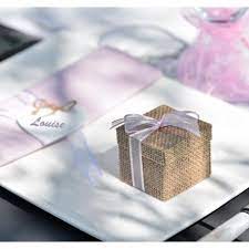 Boite A Dragees Carree En Jute Par 4 Les Couleurs Du Mariage Mariage Et Reception Boite Dragees Dragees Boite Dragees Mariage