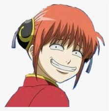 Anime Stupid Happy Face Png Download Kagura Gintama Funny Face Transparent Png Kindpng Mugen in samurai champloo barely knows how to read and is constantly picking his nose with a blank look on his face. anime stupid happy face png download