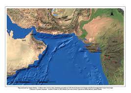 Uae And India Map Map Showing The Location Of Sites In Uae (Mleiha) And India (Within... |  Download Scientific Diagram