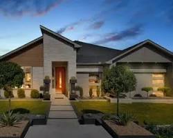 Scott Felder Homes Double Eagle Ranch model home with embedded external link to Scott Felder Homes Double Eagle Ranch website that opens in a new page