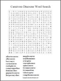 We have lots of great word games for you to play. Dinosaur Word Search