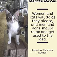 We also recommend that people have their pets. 9 Funny Cat Quotes And Sayings The Barn Cat Lady