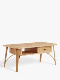 This elegant, french inspired table features a soft grey painted finish and beautiful parquet oak top with a lightly distressed finish. John Lewis Partners Branch Coffee Table Oak At John Lewis Partners