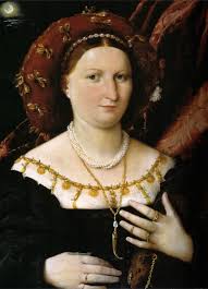 Lucina Brembati By Lorenzo Lotto Art Lady Pearls