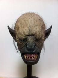 Chupacabra Mask I Designed Sculpted And Painted Hair By Melissa Love Creature Design Traditional Sculptures Monster Design