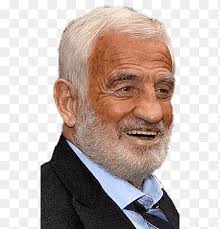 Beyaz saçlı adam, Jean Paul Belmondo yüz, filmlerde, jean-paul belmondo png 