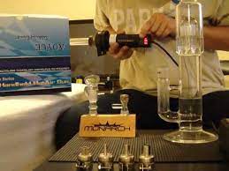 Vaporizing With Bong Vriptech Vaporizer Sovereignty Glass Stem 8 Aoyue Heat Gun Vaporize Youtube