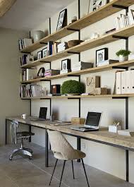 Shop wayfair for the best home office shelving units. 65 Home Office Ideas That Will Inspire Productivity Rustic Home Offices Home Office Design Home