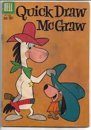 The 60's saw the first major comic book conventions start up and gain popularity. Quick Draw Mcgraw 4 Silver Age Oct Dec 1960 Vg Comic Books Silver Age Dell Cartoon Character Hipcomic