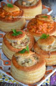 Bouchee A La Reine Au Poulet Champignons Et Bechamel Le Sucre Sale D Oum Souhaib