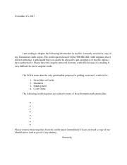 How to remove inquiries from a credit report. Equifax Inquiry Removal Letter Docx I Am Writing To Dispute The Following Information In My File I Recently Received A Copy Of My Transunion Credit Course Hero