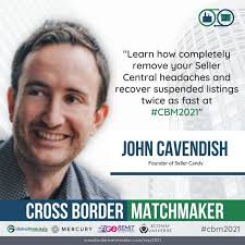 John Cavendish was one of the speakers at the Crossborder Matchmaker event.
