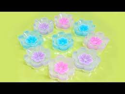 ว ธ ทำว นดอกไม สองช น ว นดอกไม แก ว สวยๆ ใสว งๆ how to make flowers jelly ว นแฟนซ youtube ขนม