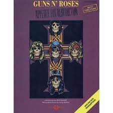 Guns n' roses is an american hard rock/heavy metal band formed in 1985 in los angeles, california. Faber Music Guns N Roses Appetite For Destruction Music Store Professional De De