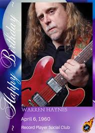 Warren Haynes is a class act. Thanks TPR.