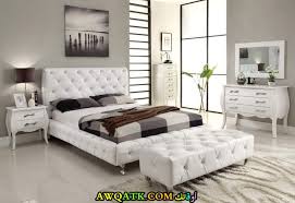 غرف نوم سادة أبيض لبني أزرق وألوان أخرى تشكيلة مميزة