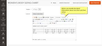 Premium Size Chart The Magento2 Extension
