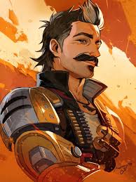 Fuse was season 8's addition to the apex legends roster, and his abilities are some of the most explosive we've seen in the game. Fuse Art Apex Legends Art By Iwamoto05 In 2021 Fantasie Charakter Design Fantasie Charakter