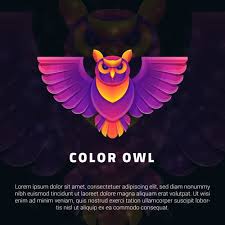 Kepakan sayap dari burung ini bisa dibilang tanpa suara sehingga bisa menangkap setiap mangsa dengan mudah. Vektor Logo Burung Hantu Warna Eps Uidownload