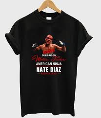 American Ninja Nate Diaz T Shirt Nate Diaz T Shirt Shirts T Shirt