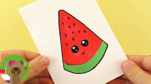 Leer zelf tekenen in simpele stappen aan de hand van video's op onze website en geniet van gratis tekencursussen! Watermeloen Diy Kawaii Tekenen Schattige Watermeloen Zelf Maken Tekenen Voor Kinderen Youtube