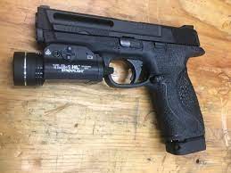 Ismi 20lbs recoil spring installed and 22lbs for +p+ ammo. Upgrades And Modifications Supercharging The Smith Wesson M P Gat Daily Guns Ammo Tactical