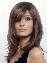 Frisuren Mittellang Gestuft Ohne Pony Frisuren Halblang Langhaarfrisuren Frisur Lange Haare Pony