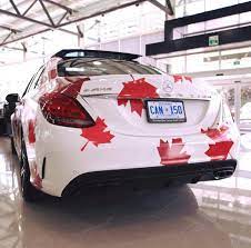 canada day 150 years mercedes amg c63