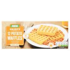 Mashed potato waffles are a delicious and easy way to use up leftover mashed potatoes. Asda 12 Potato Waffles Asda Groceries