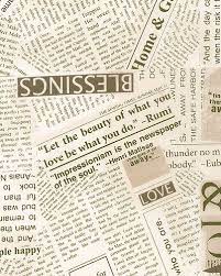Newsprint Collage Newspaper Collage Newspaper Wallpaper Newspaper