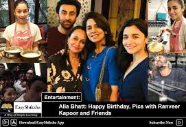 Birthday Song For Friends Bollywood Alia Bhatt Happy Birthday Pics With Ranveer Kapoor And Friends Happy Birthday Birthday Songs Alia Bhatt