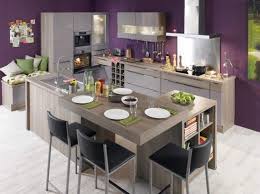Une Cuisine Design Pour Un Interieur Contemporain Elle Decoration Cuisine Ixina Cuisines Design Amenagement Cuisine