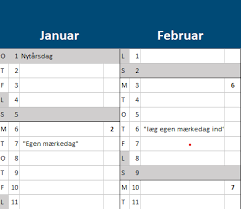 Dansk kalender 2021 apk is a free app listed in productivity apps. Excel Kalender 2021 Fa En Gratis Arskalender Med Uger Til Excel